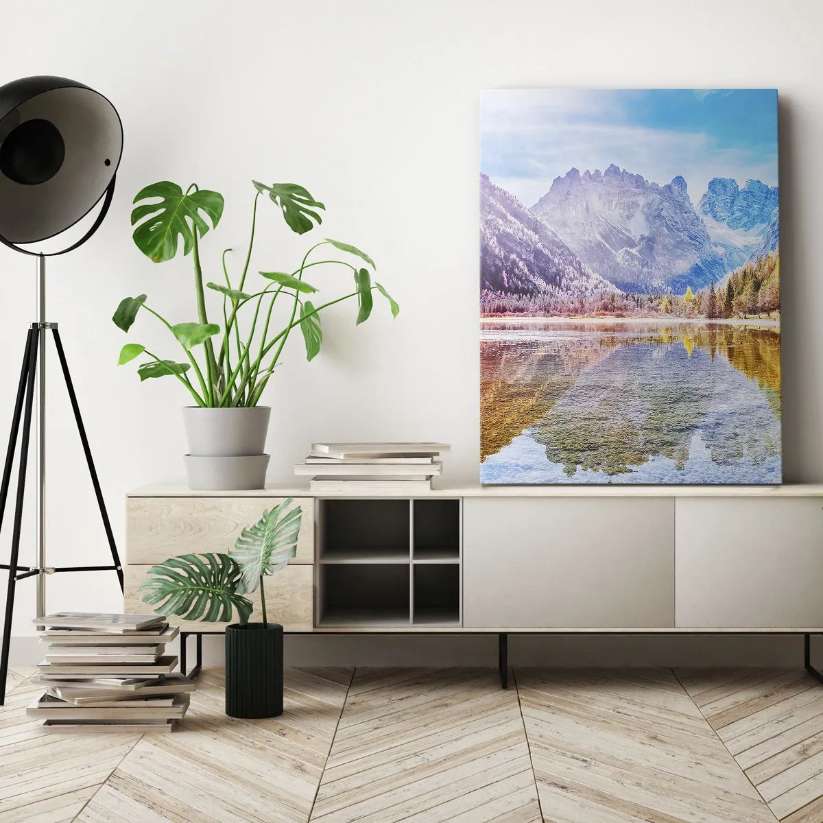 Vászonkép - És már ősz van a hegyekben - 45x80 cm