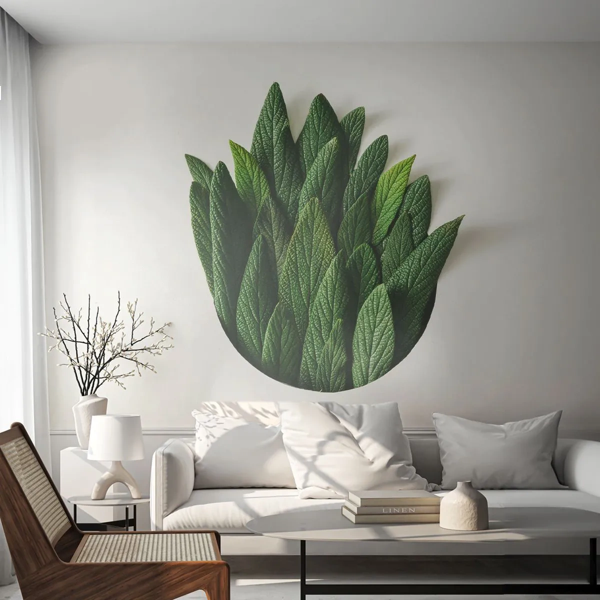 Fotótapéta Premium Sand - Féktelen kíváncsiság - Zsálya, Zsályalevél, Növény - 100x70 cm