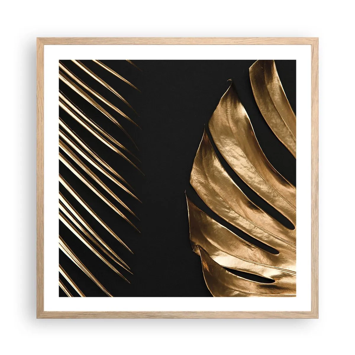 Poszter világos tölgy keretben - Más és ugyanolyan drága - 60x60 cm