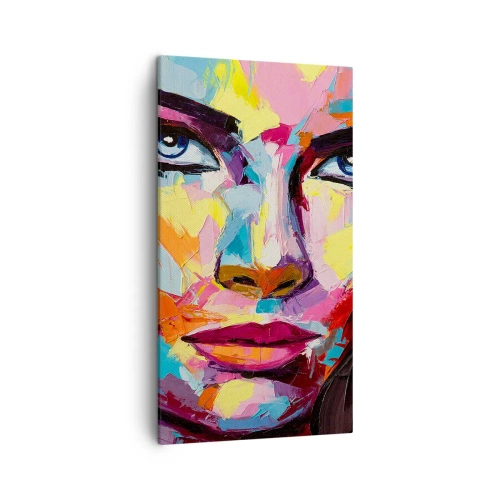 Vászonkép - A lélek is színes - 45x80 cm