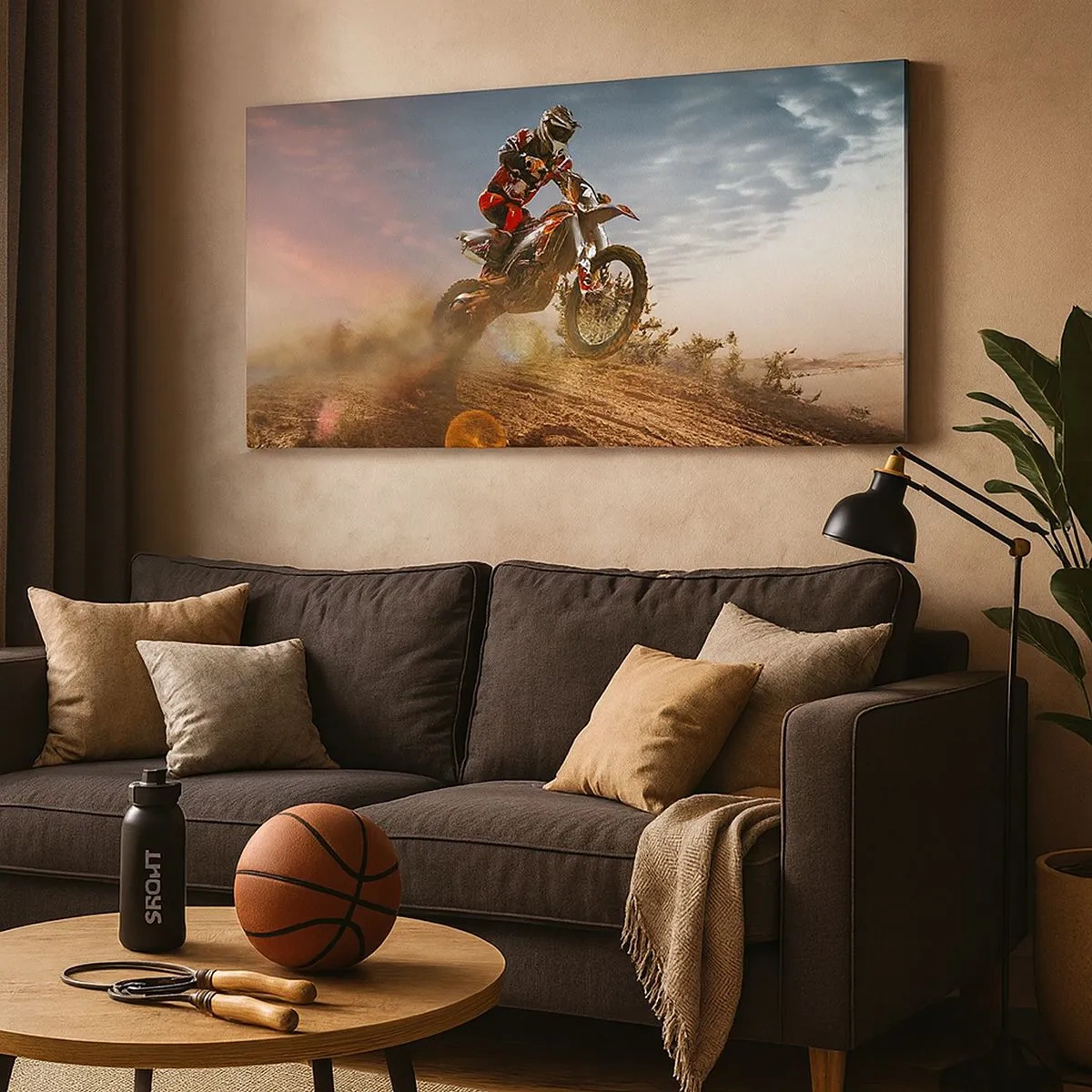 Vászonkép - Győzelemért - 100x40 cm