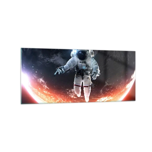 Üveg kép - Maradhatok még egy kicsit? - 120x50 cm