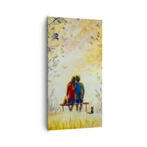 Vászonkép - Varázslatos pillanat - 65x120 cm