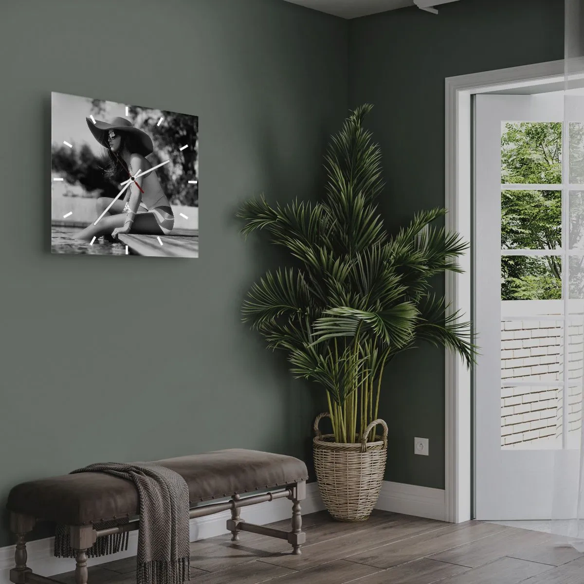 Falióra, Óra - Egy nyári álom - 40x40 cm