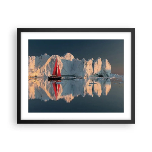 Poszter fehér keretben - A világ peremén - 50x40 cm