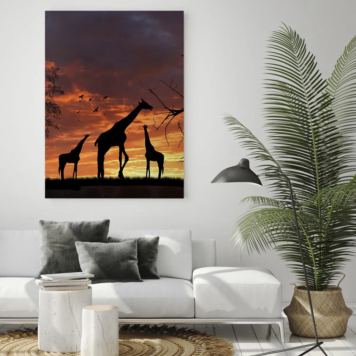 Üveg kép - Egy kis vacsora szeretteivel - 70x100 cm