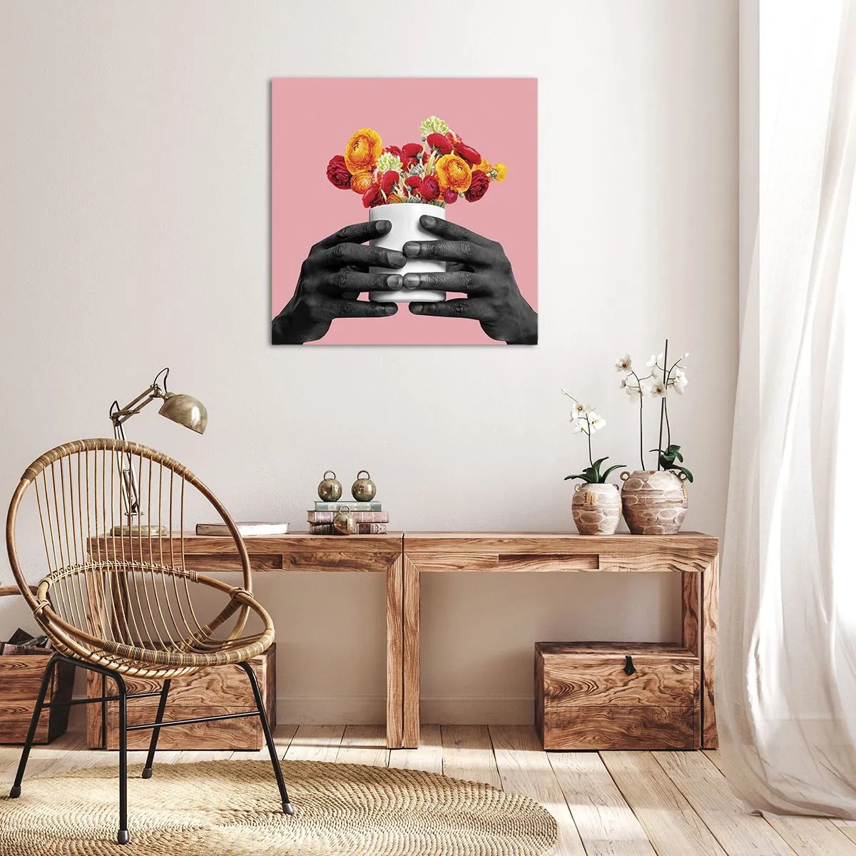 Vászonkép - Az élet apoteózisa - 70x70 cm