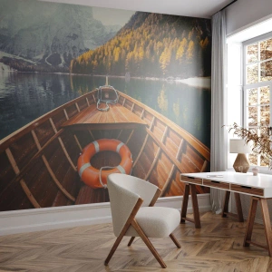 Fotótapéta Standard Eco - Hegyi kirándulás - Tájkép, Hegyek, Alpok - 250x175 cm