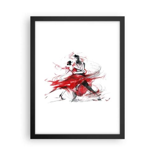 Poszter fehér keretben - Tango - a szenvedély ritmusa - 30x40 cm