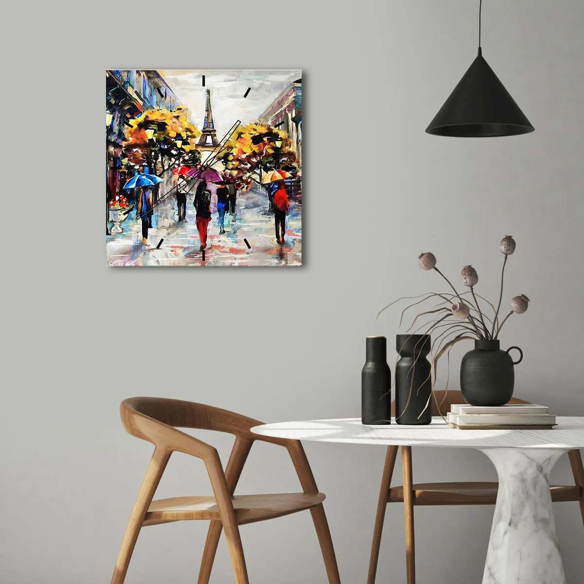 Falióra, Óra - Ősszel különösen szép - 30x30 cm