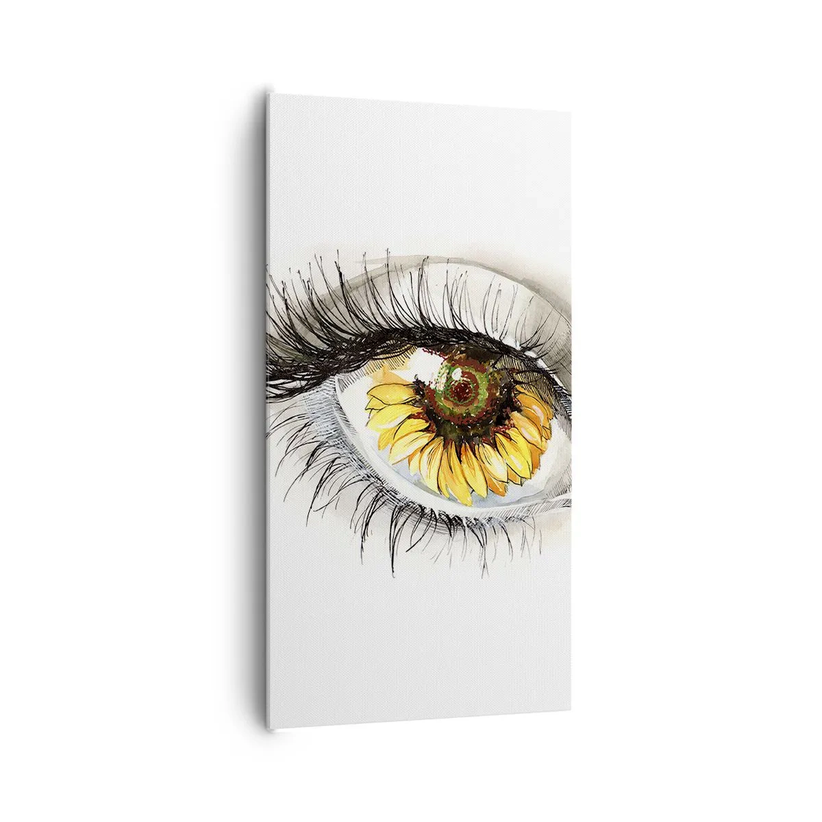 Vászonkép - Tekintet forró mint a nyár - 65x120 cm