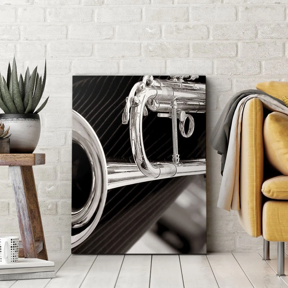 Vászonkép - Zenei utazás az 1930-as évekbe - 65x120 cm