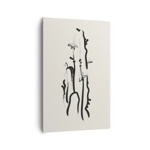 Vászonkép - Virágzó gyógynövény - 80x120 cm