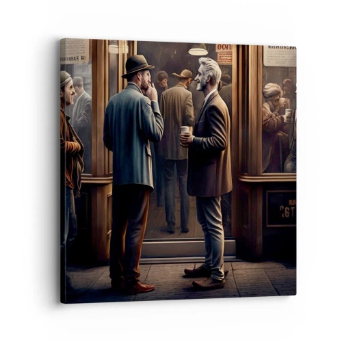 Vászonkép - A nap egy jó pillanata - 30x30 cm