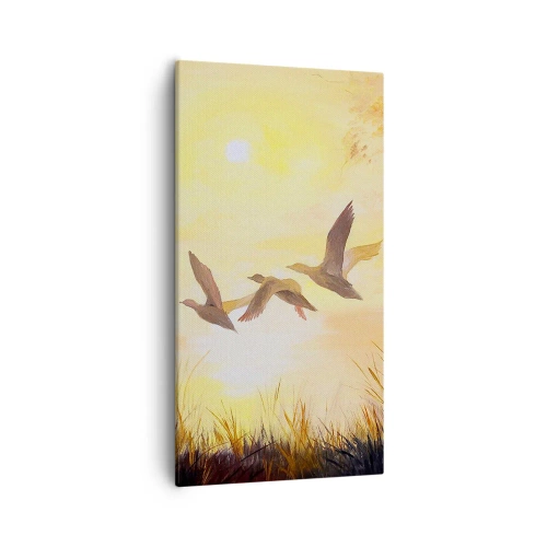 Vászonkép - Egy hosszú utazás kezdete - 55x100 cm