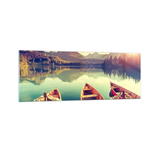 Üveg kép - Élni az ő törvényei szerint - 140x50 cm