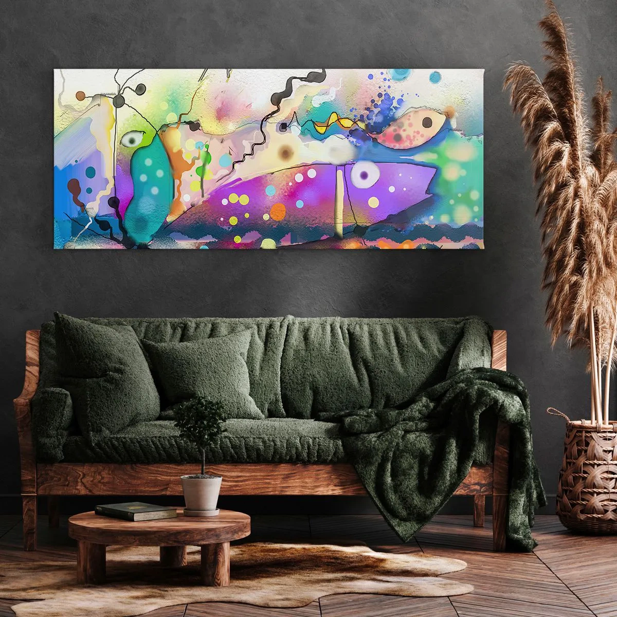Vászonkép - Nincsenek szavak! - 120x50 cm