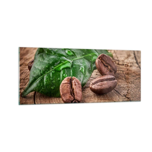 Üveg kép - A legigazibb és fekete - 100x40 cm