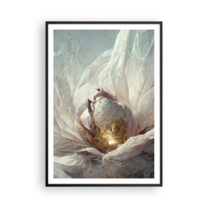 Poszter fehér keretben - Száz év alatt egyszer virágzik - 70x100 cm