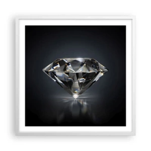 Poszter fekete keretben - Best girls friend - 60x60 cm