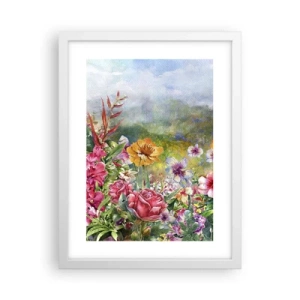 Poszter fekete keretben - A kert, amelyik megőrült - 30x40 cm