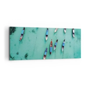 Vászonkép - Örömteli várakozásban - 100x40 cm