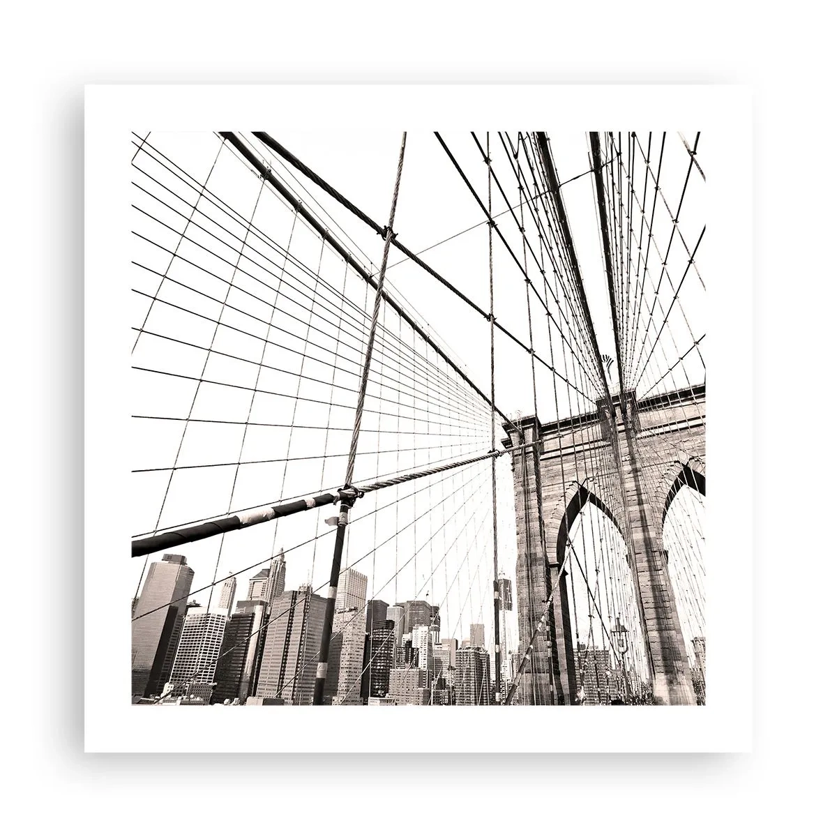 Poszter - New York-i katedrális - 50x50 cm
