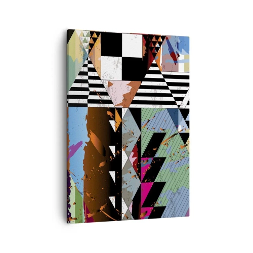 Vászonkép - Geometrikus és organikus - 50x70 cm