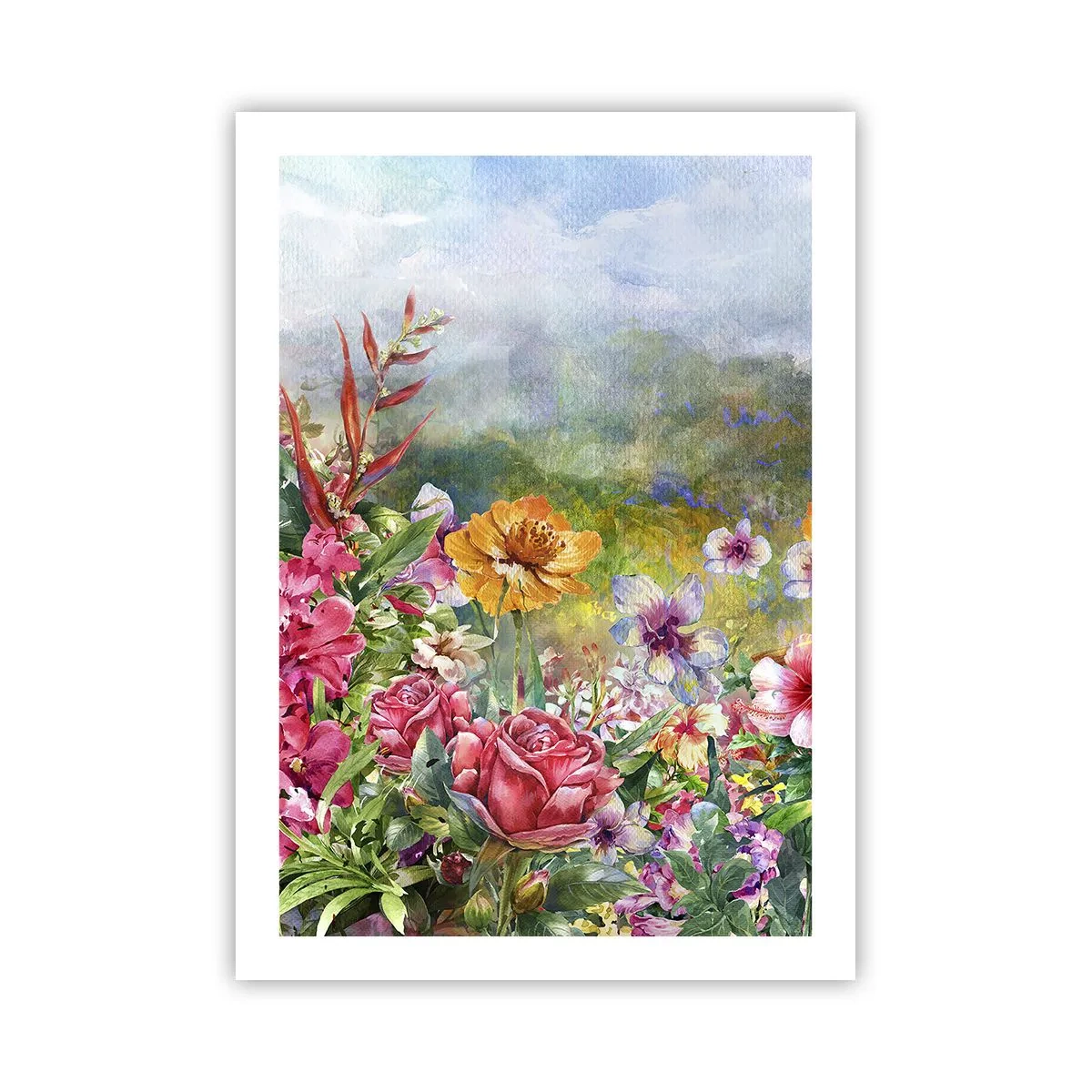 Poszter - A kert, amelyik megőrült - 50x70 cm