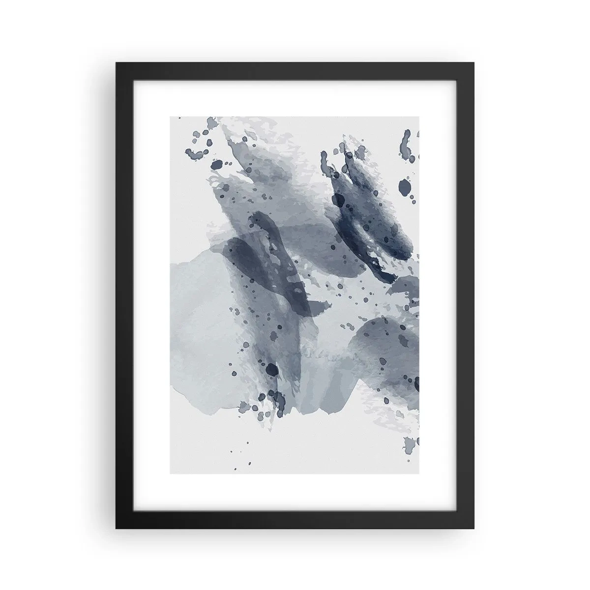 Poszter fehér keretben - A víz természetének tanulmánya  - 30x40 cm