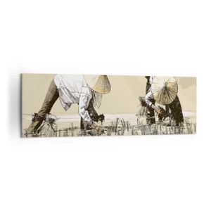 Vászonkép - Sikeres betakarítást - 160x50 cm