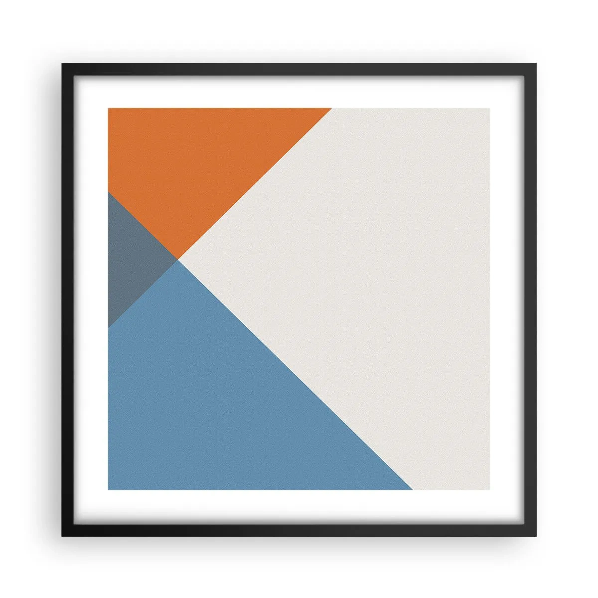 Poszter fehér keretben - Szögben… - 50x50 cm