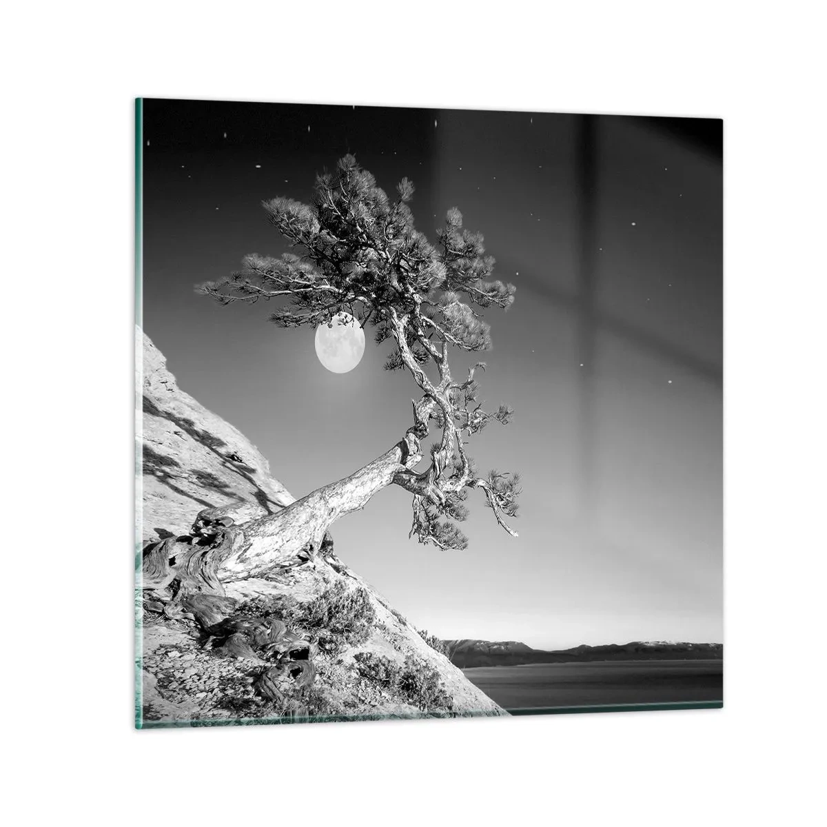 Üveg kép - Győztes harcos - 60x60 cm