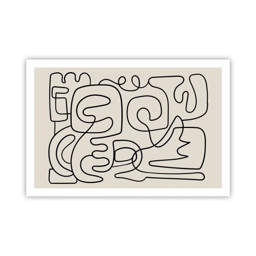 Poszter - A nyomonkövetésben - 91x61 cm