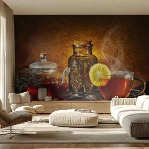 Fotótapéta Standard Eco - A holland mesterek stílusában - Gasztronómia, Tea, Teáscsésze - 250x175 cm