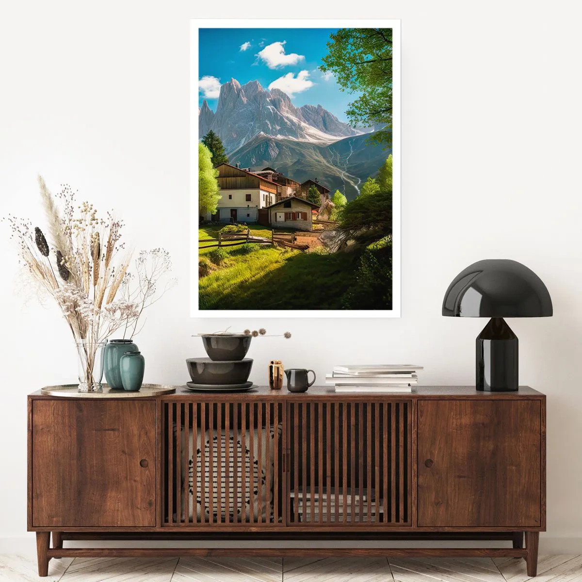 Poszter - Alpesi idill - 50x70 cm