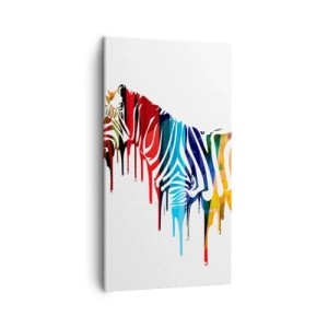 Vászonkép - Nem csak fekete-fehér - 45x80 cm