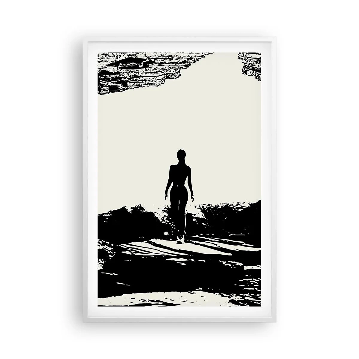 Poszter fekete keretben - Egy új pillantás - 61x91 cm