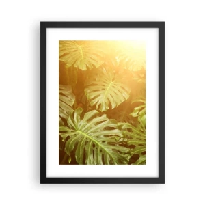 Poszter fehér keretben - A zöldbe belépni... - 30x40 cm