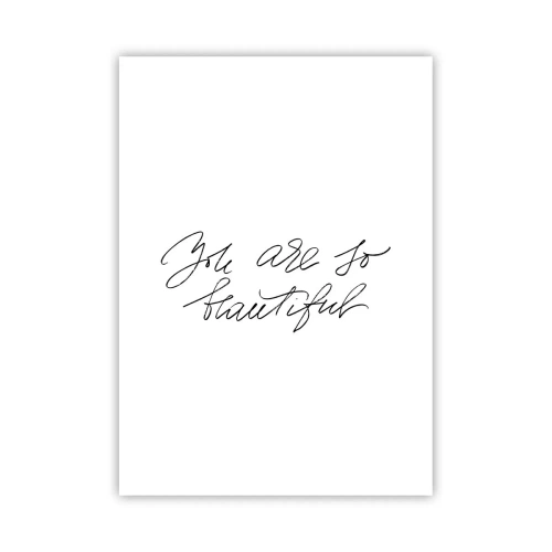 Poszter - Tényleg, hidd el... - 50x70 cm