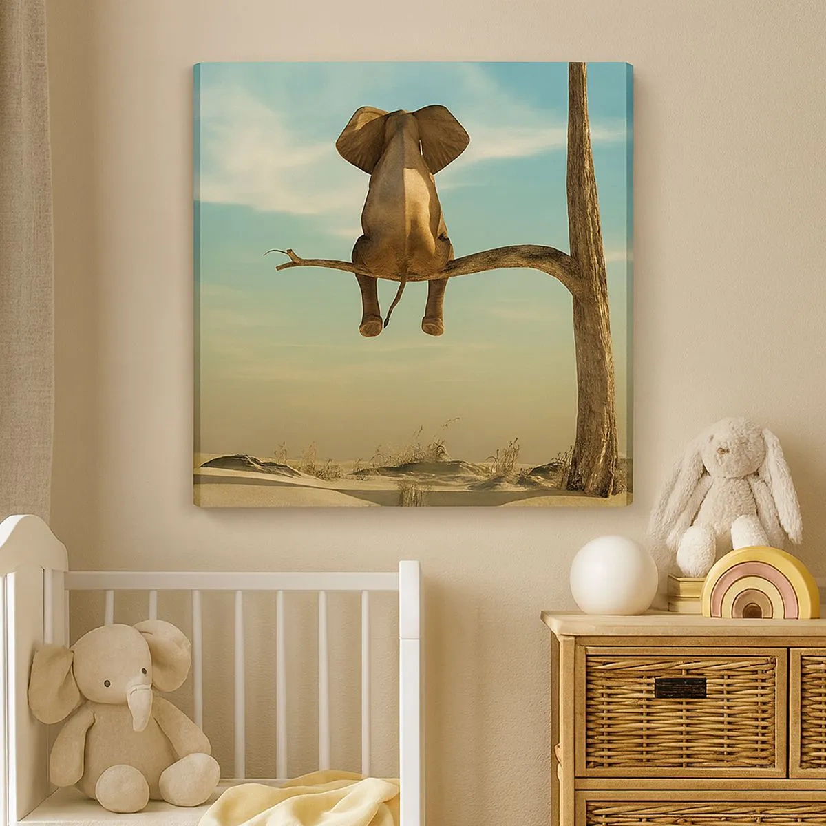 Vászonkép - Egy új nézőpont - 30x30 cm