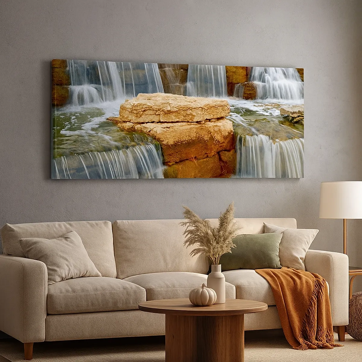 Vászonkép - Lépcső a menybe - 30x30 cm