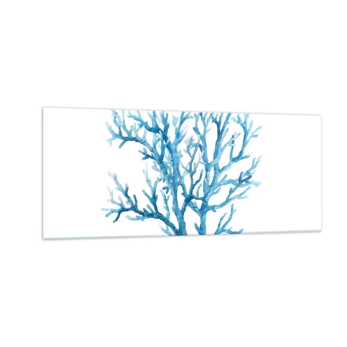 Üveg kép - Tengeri filigrán - 100x40 cm