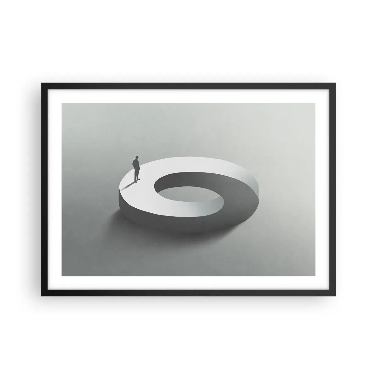 Poszter fehér keretben - És bölcsnek lenni - 70x50 cm