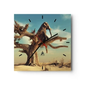 Falióra, Óra - Egy új nézőpont - 30x30 cm