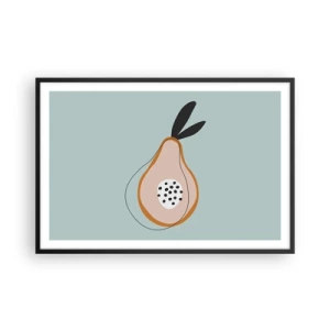 Poszter fehér keretben - Behatolás a dolgok természetébe - 91x61 cm