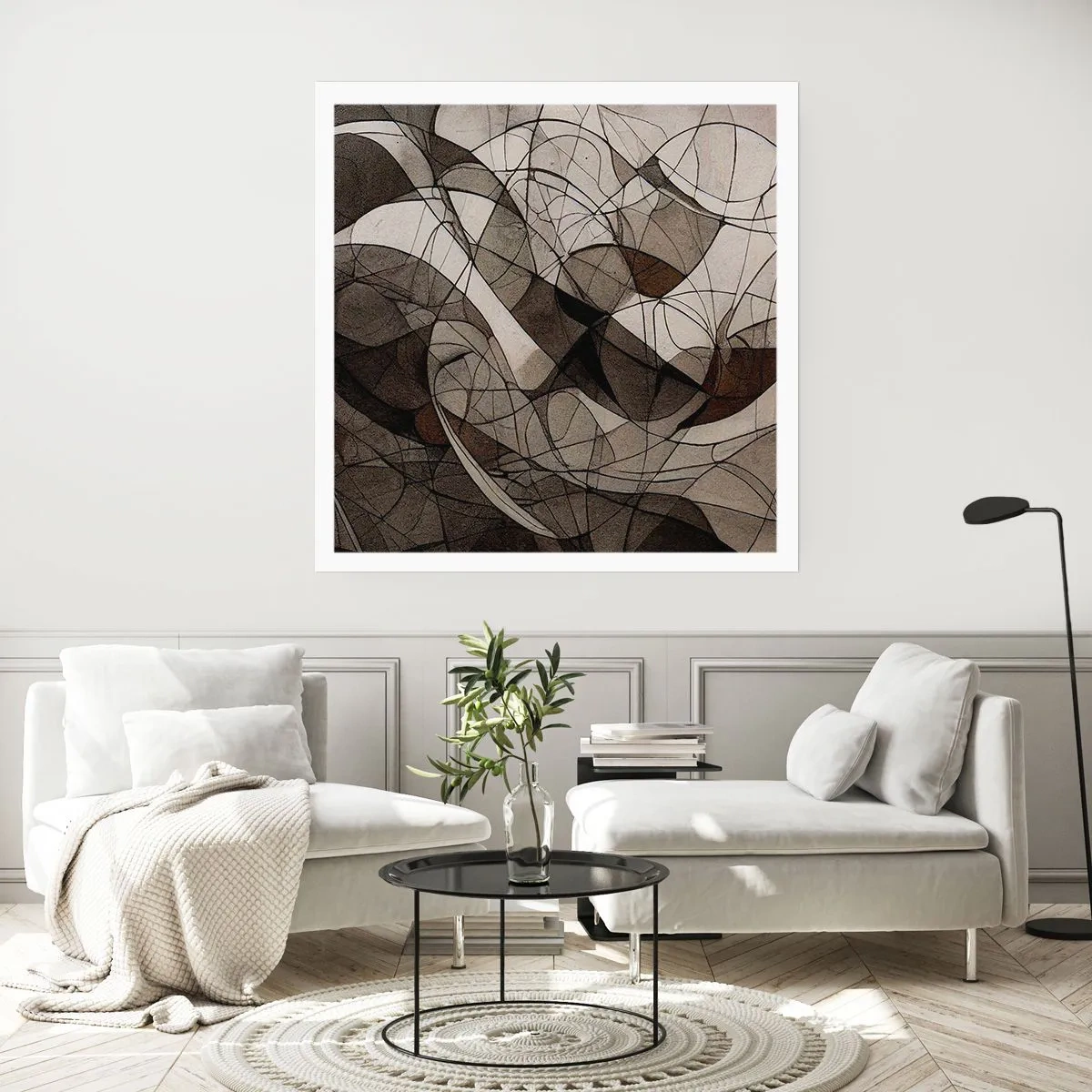 Poszter - A föld színeinek keringése - 30x30 cm