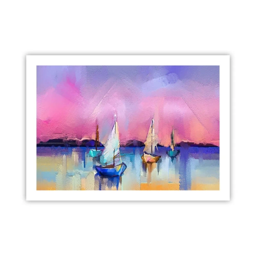 Poszter - Irány: széles vizek - 70x50 cm