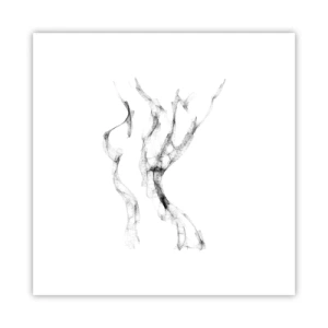 Poszter - Gyönyörű és erős - 30x30 cm