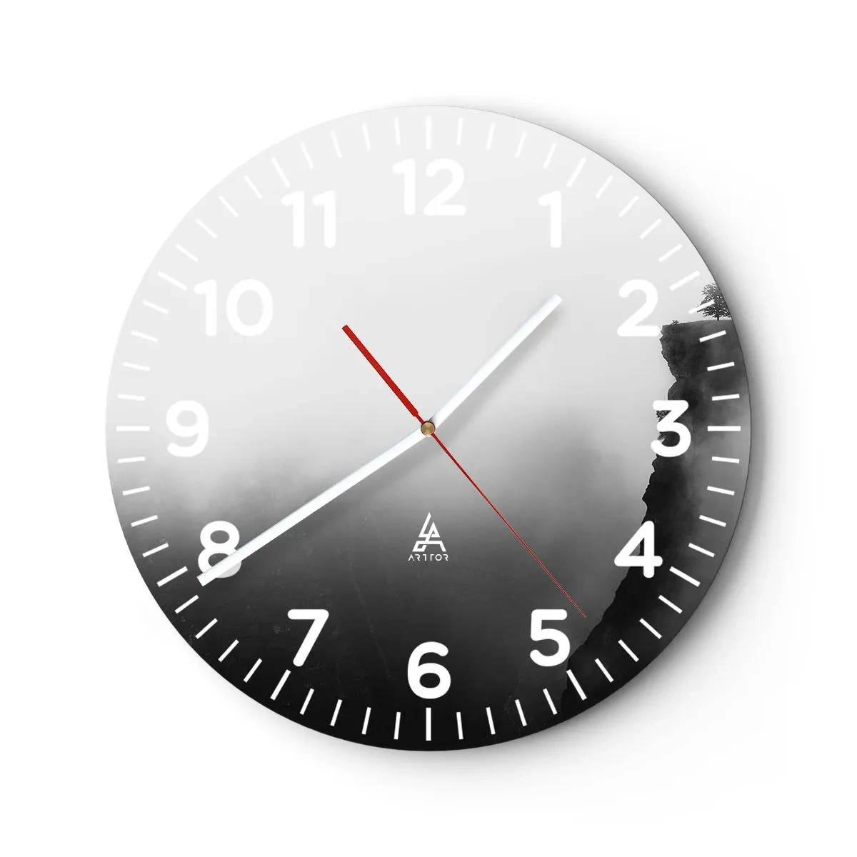 Falióra, Óra - A világ peremén - 30x30 cm